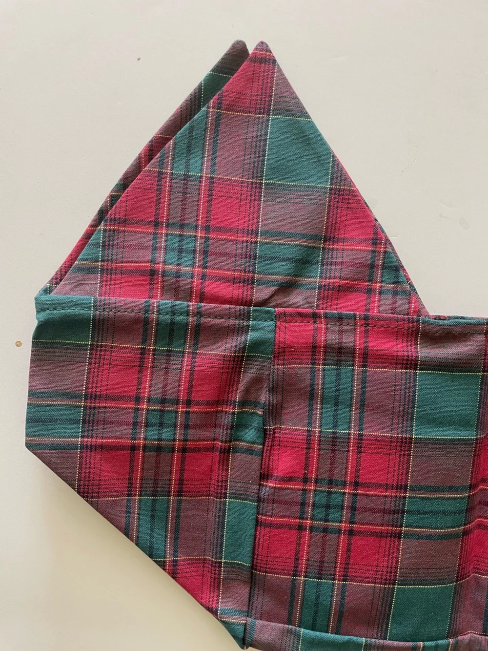 Longaberger tartan fabric